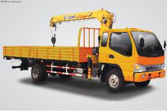 江淮 威鈴II 160馬力 4X2 隨車(chē)吊(寬體底盤(pán))