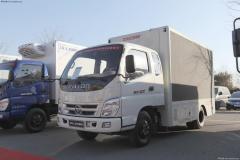 福田奧鈴CTX 130馬力 3.735米排半廂式輕卡(宣傳車(chē))