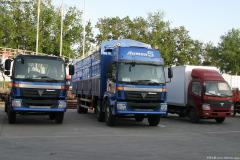 福田 歐曼CTX 5系重卡 210馬力 6X2 短軸倉(cāng)柵載貨車(鉑金斯)(BJ5253VMCHH-S1)