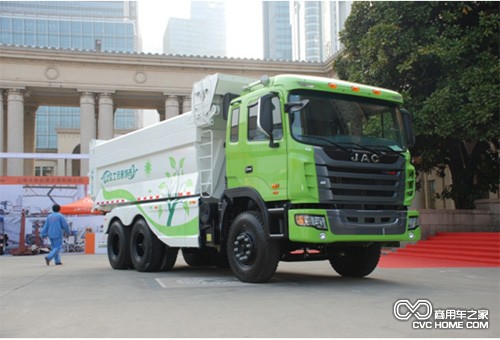 改進(jìn)后的江淮格爾發(fā)新型渣土車，更安全，更節(jié)油，更環(huán)保 商用車之家