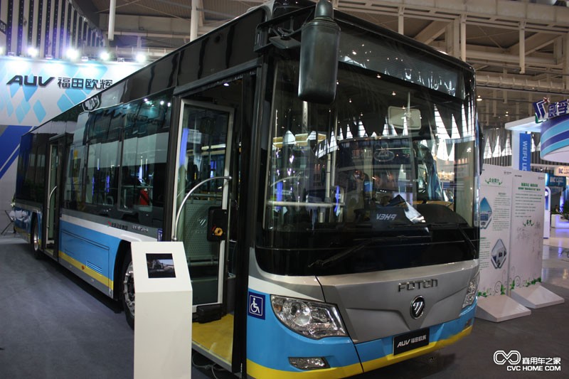 福田歐輝BJ6123純電動客車 商用車之家訊