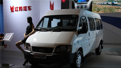 2014第二屆廣州國(guó)際商用車展 江鈴輕客