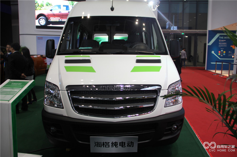 2015上海車(chē)展 海格純電動(dòng)客車(chē)