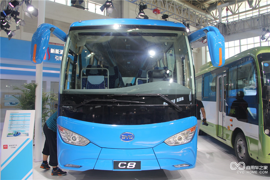 2016北京道路運輸展 比亞迪C8純電動客車