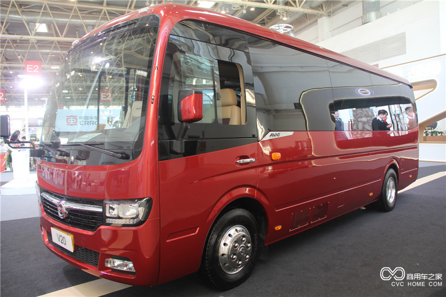 2016北京道路運輸展 中航愛唯客V20燃油版客車