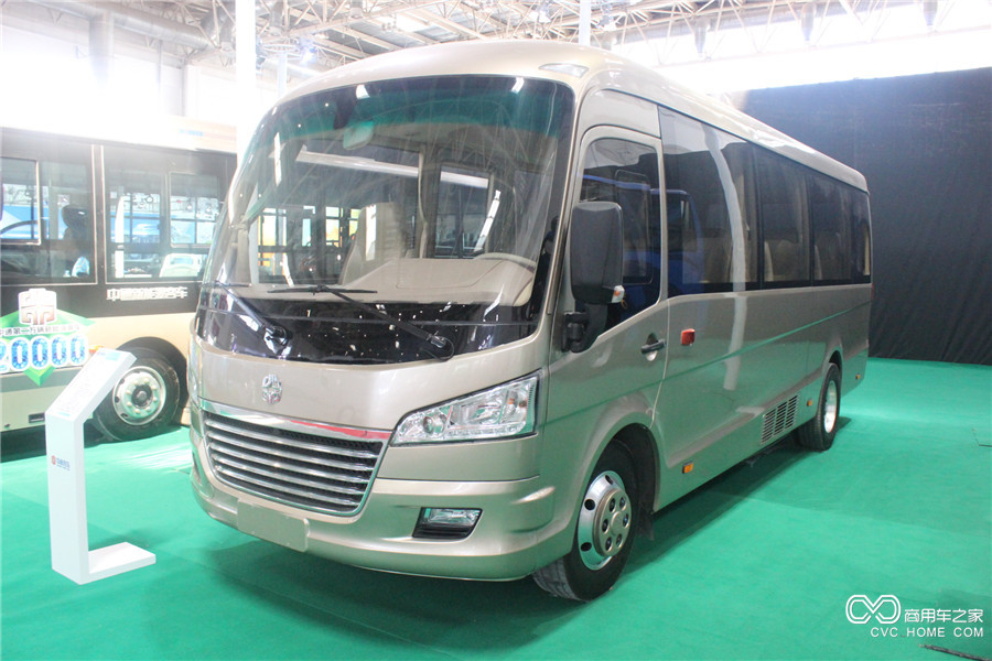 2016北京道路運(yùn)輸展 中通E07純電動(dòng)商務(wù)客車