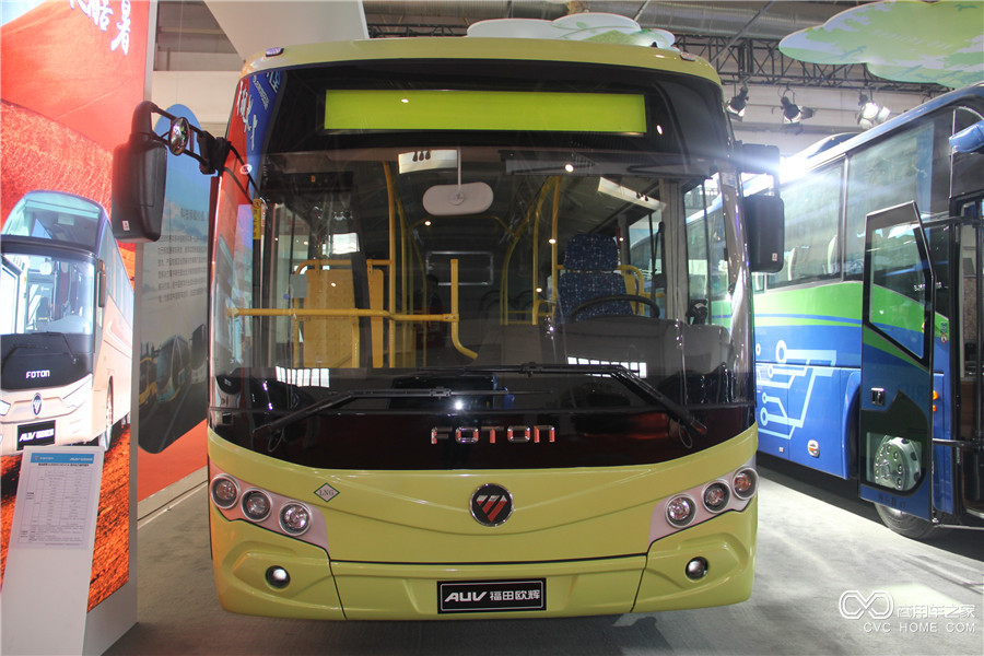 2016北京道路運(yùn)輸展  歐輝BJ6905混動(dòng)城市客車