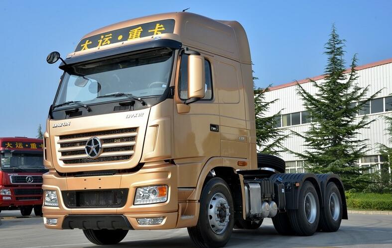 大運 N9重卡 430馬力 6X4牽引車(土豪金)