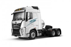 大運重卡 V9/6×4/標(biāo)載/基本款 日用工業(yè)品運輸 車型編碼：X4251N6WDCVB38-17 LNG版